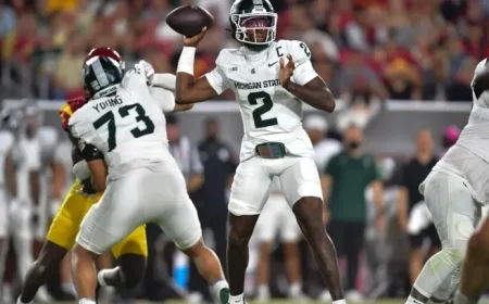 Michigan State vs. Nebraska: TV Channel, Prediction, and Week 6 Time