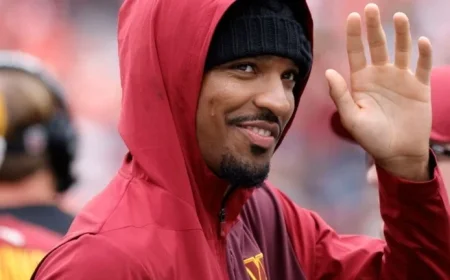 Commanders’ Daniels Set to Face Chargers