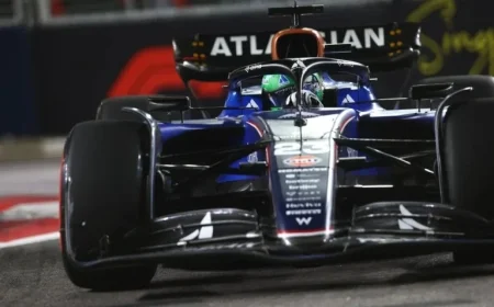 Williams Ousted from F1 Singapore GP Qualifying Session