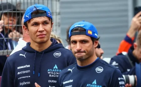 Williams Drivers Disqualified from Singapore GP Qualifying Over Technical Breaches