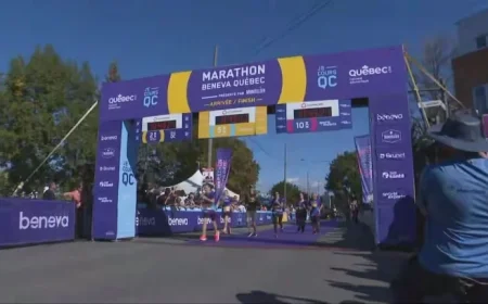 Thousands Race Through Québec Streets in Marathon Beneva