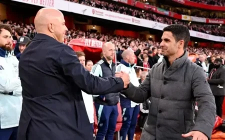 Arsenal’s Upcoming Premier League Fixtures Analyzed Against Title Rivals After Liverpool Setback