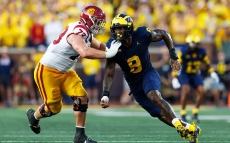 Michigan Football Unveils Uniform Combo for Wisconsin Matchup