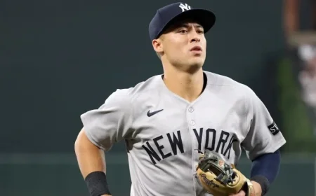 Elle Jowett Shines at Yankees Celebration with Anthony Volpe