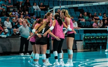 Volleyball Dominates Old Dominion with Complete Series Sweep