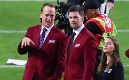 Tom Brady and Peyton Manning Reveal Their Top Receiver Picks