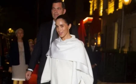 Meghan Markle Stuns at Balenciaga for Paris Fashion Week Debut