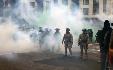 Federal Agents Deploy Tear Gas, Arrest Protesters at Portland ICE Rally