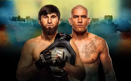 UFC 320 Main Card: Ankalaev Dominates Pereira in Rematch