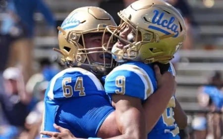 UCLA Upsets No. 7 Penn State for First Victory of the Year