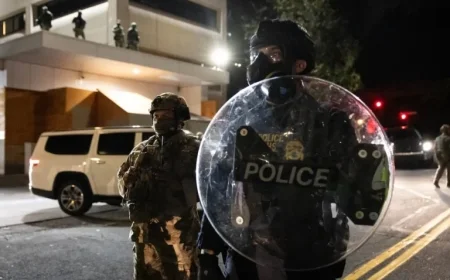 Judge Temporarily Bars National Guard Deployment to Portland