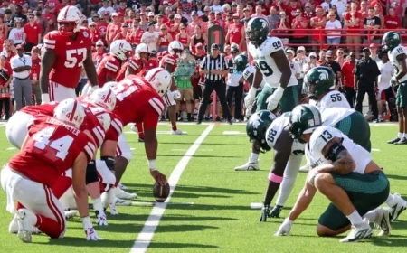 Nebraska Triumphs Over Michigan State, 38-27 Victory