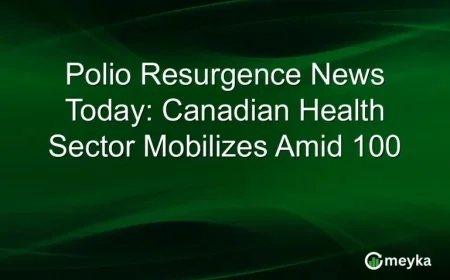 Canadian Health Sector Mobilizes as Polio Cases Resurge
