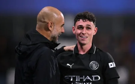 Guardiola Praises Foden’s Openness About Mental Health