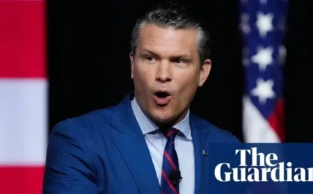 Pete Hegseth Dismisses U.S. Navy Chief of Staff