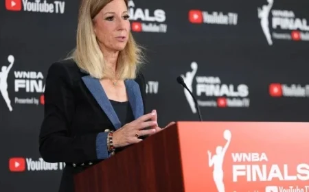 WNBA Commissioner Addresses Criticism Before Aces’ Game 1 Finals Victory