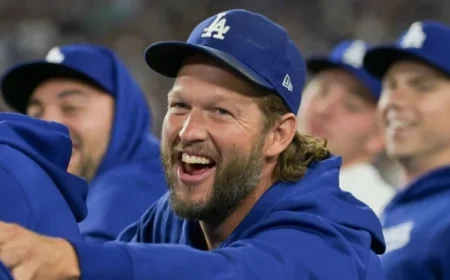 Kershaw to Pitch from Bullpen in Dodgers’ NLDS Game Against Phillies
