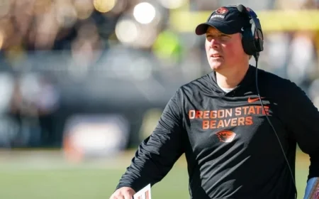 Oregon State Coach Bray Reacts to 27-23 Loss to Appalachian State