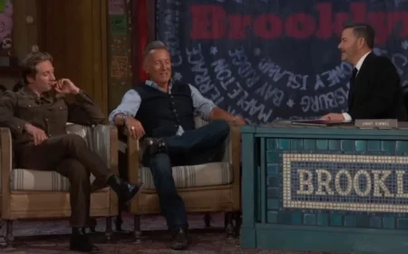 Bruce Springsteen Condemns Government Censorship on ‘Kimmel’ Appearance