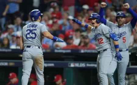Dodgers Rally Late to Triumph Over Phillies in NLDS Game 1 Victory
