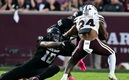 Fluff Bothwell Exits Mississippi State Game Against Texas A&M Due to Injury