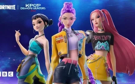 K-pop Demon Hunters Join Fortnite Characters Lineup