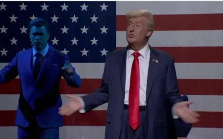 SNL Cold Open Critiques Trump’s Crackdown on Late-Night TV