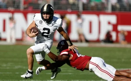 Vanderbilt Fights Hard Against Alabama, Gains Respect with Diego Pavia