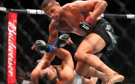 Ulberg Triumphs with First-Round KO Against Reyes at UFC Fight Night