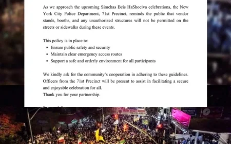 NYPD Issues Reminder as Simchas Beis Kids Program Unveiled