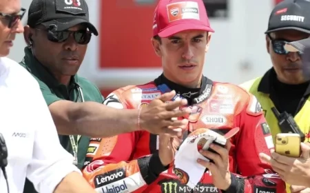Marquez Faces Injury Concerns After Bezzecchi Clash at Indonesian MotoGP