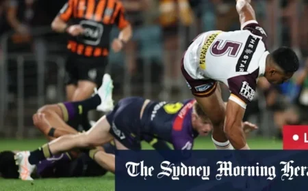 NRL 2025 Grand Final LIVE: Melbourne Leads 22-12, Walsh Scores Stunning Try