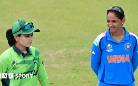Live Updates: India vs Pakistan – Women’s Cricket World Cup 2025 Score & Highlights