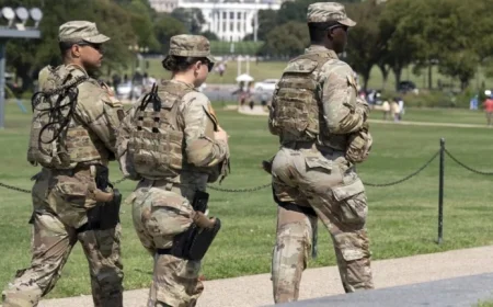 National Guard Troops Impacted by Government Shutdown