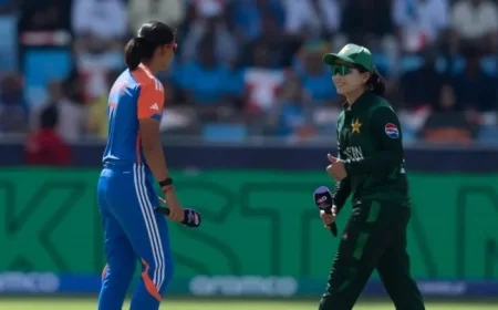 India vs Pakistan – Women’s World Cup: Match Timing, Handshake Dispute, Rain Forecast