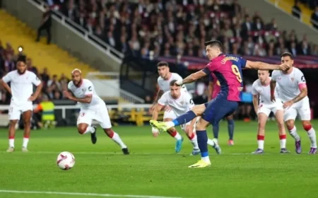 TV Broadcast Guide: Sevilla vs FC Barcelona in the USA