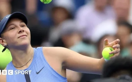 Anisimova Dominates Gauff in China Open Semifinals