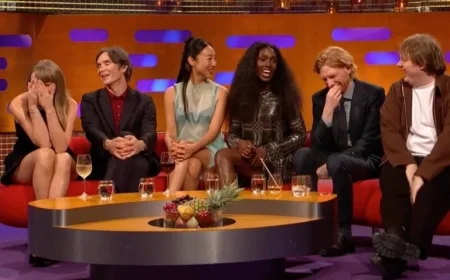 Lewis Capaldi Leaves Taylor Swift Laughing with Wardrobe Mishap