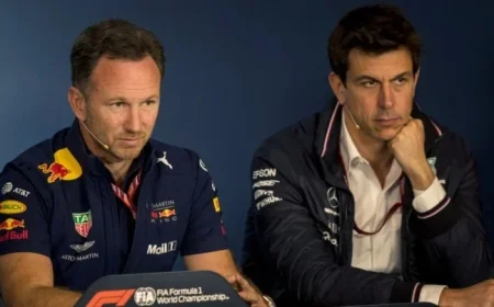 Toto Wolff Clarifies Remarks on Horner: ‘I Don’t Flirt Outside’