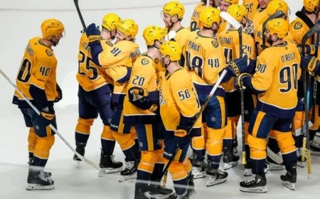 Kemell Guides Preds to Overtime Victory Over Hurricanes in Preseason Finale