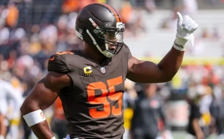 Myles Garrett Nears Record for Sacks Before Age 30