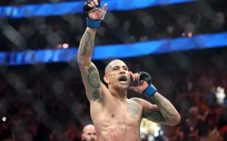 UFC 320: Pereira Reclaims Light Heavyweight Title with TKO Over Ankalaev