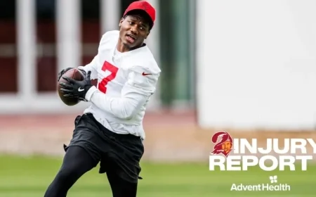 Buccaneers vs. Seahawks Injury Update: Irving, Evans, Dean Out