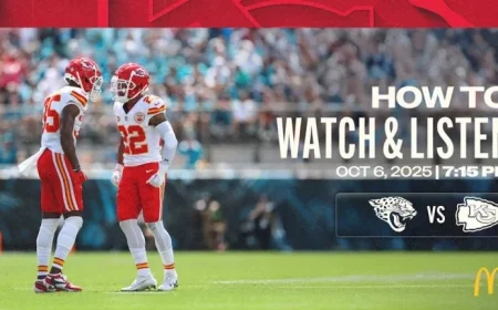 Chiefs vs. Jaguars: How to Watch and Listen in Week 5