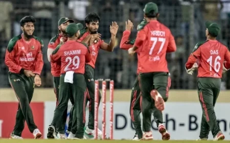 Bangladesh Chooses to Bowl in Third T20I; Bashir Ahmad Debuts for Afghanistan