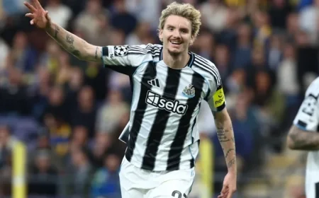 Newcastle Coach Woltemade Celebrates His Favorite Achievement