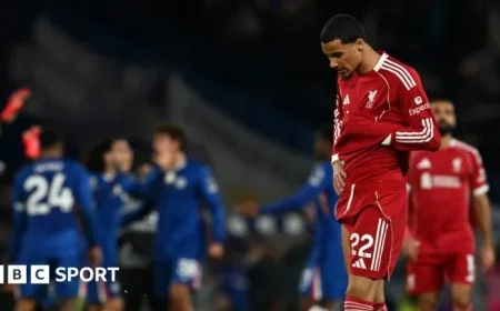Chelsea Defeats Liverpool 2-1: Do Arne Slot’s Reds Struggle with Late Goals?