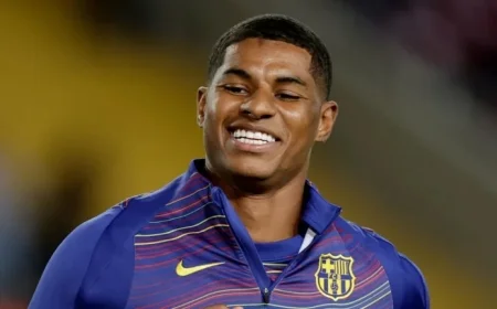 Marcus Rashford Aims for Barcelona Transfer with Scoring Goals