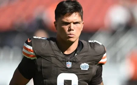 Dillon Gabriel’s TD Pass Propels Browns to Lead Over Vikings in London