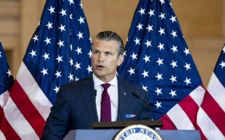 Pete Hegseth Dismisses U.S. Navy Chief of Staff Jon Harrison